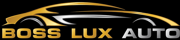 Sleek gold and silver car logo design